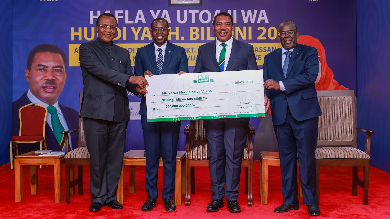 DKT. MWIGULU AMKABIDHI NANAUKA HUNDI YA SH. BILIONI 200 *Ni utekelezaji wa ahadi za Rais Dkt. Samia ndani ya siku 100 tangu achaguliwe